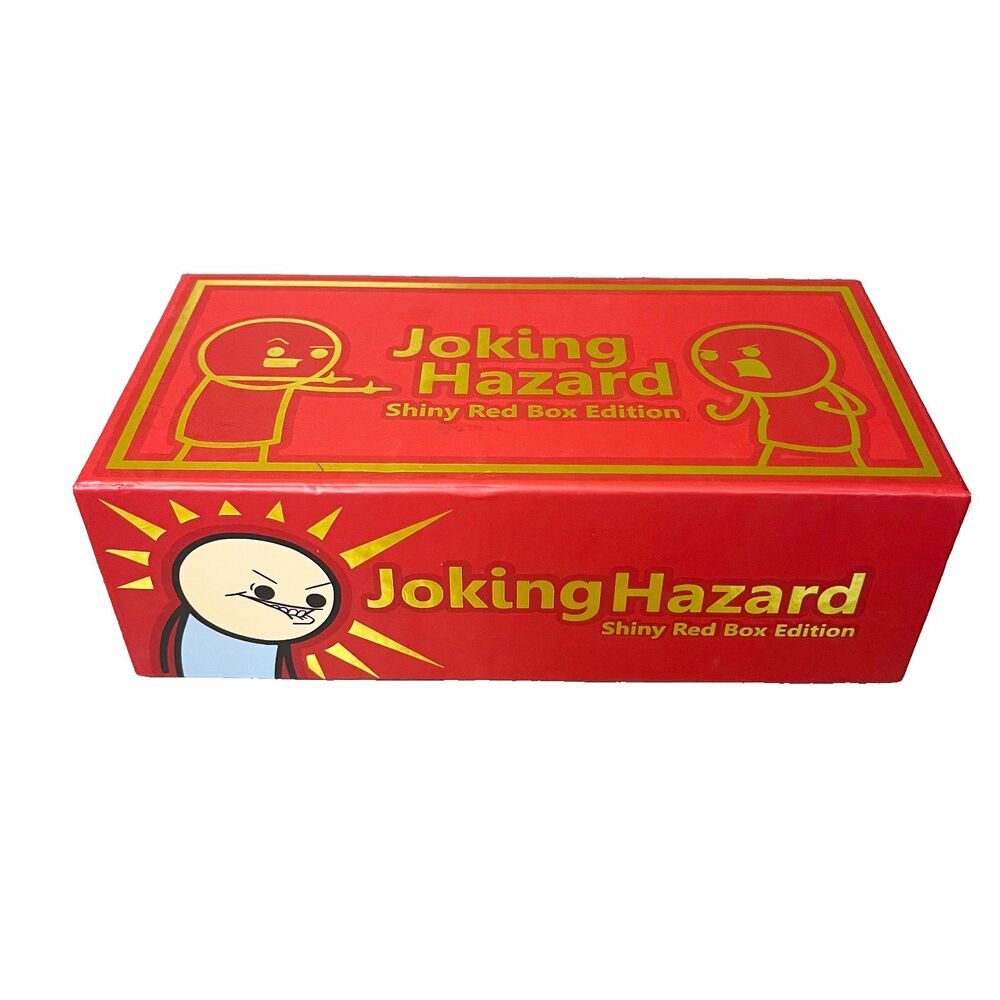 Joking Hazard Shiny Red Box Edition Party Card Game Cyanide & Happiness Complete